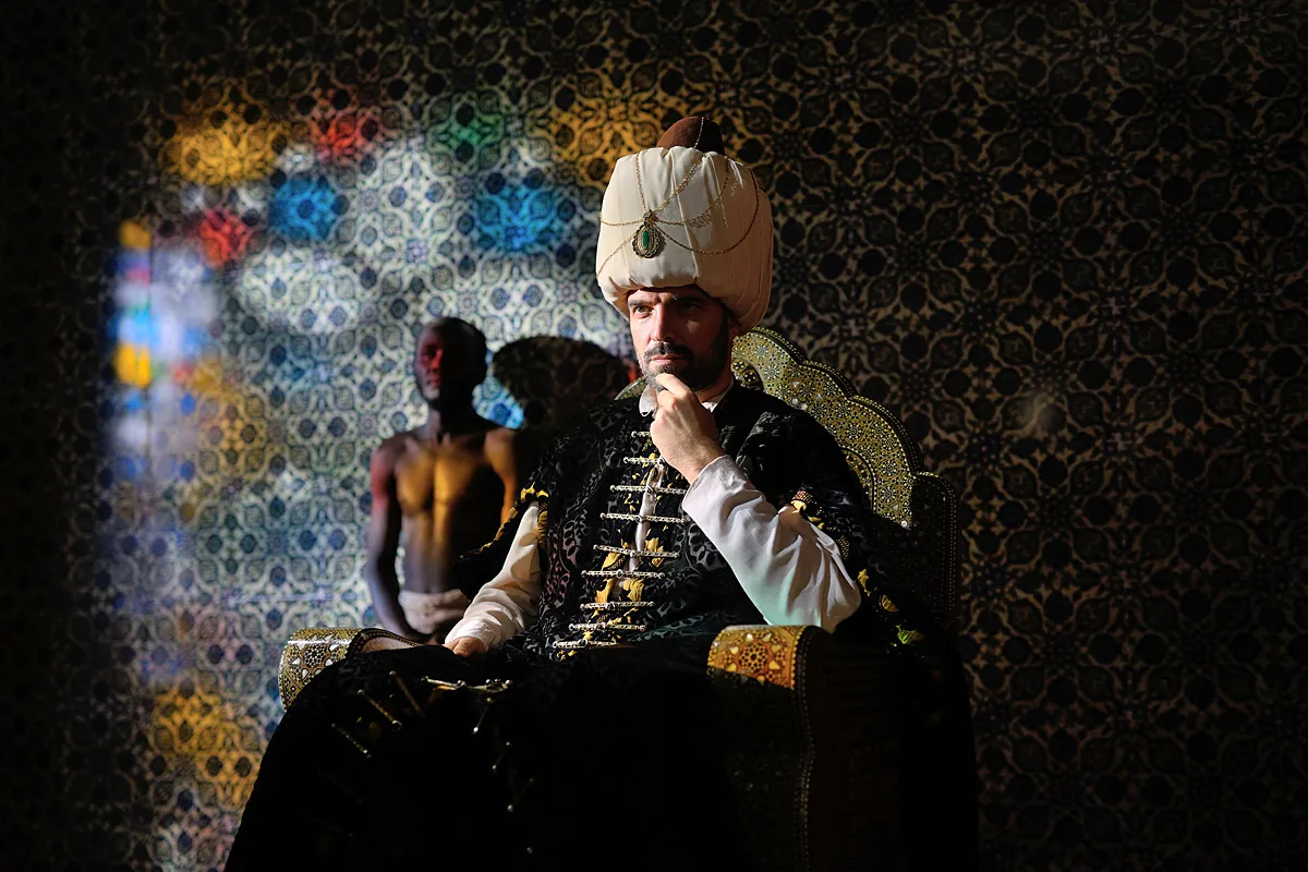 Ivan Bosiljčić kao sultan Mehmed u seriji Janjičar
