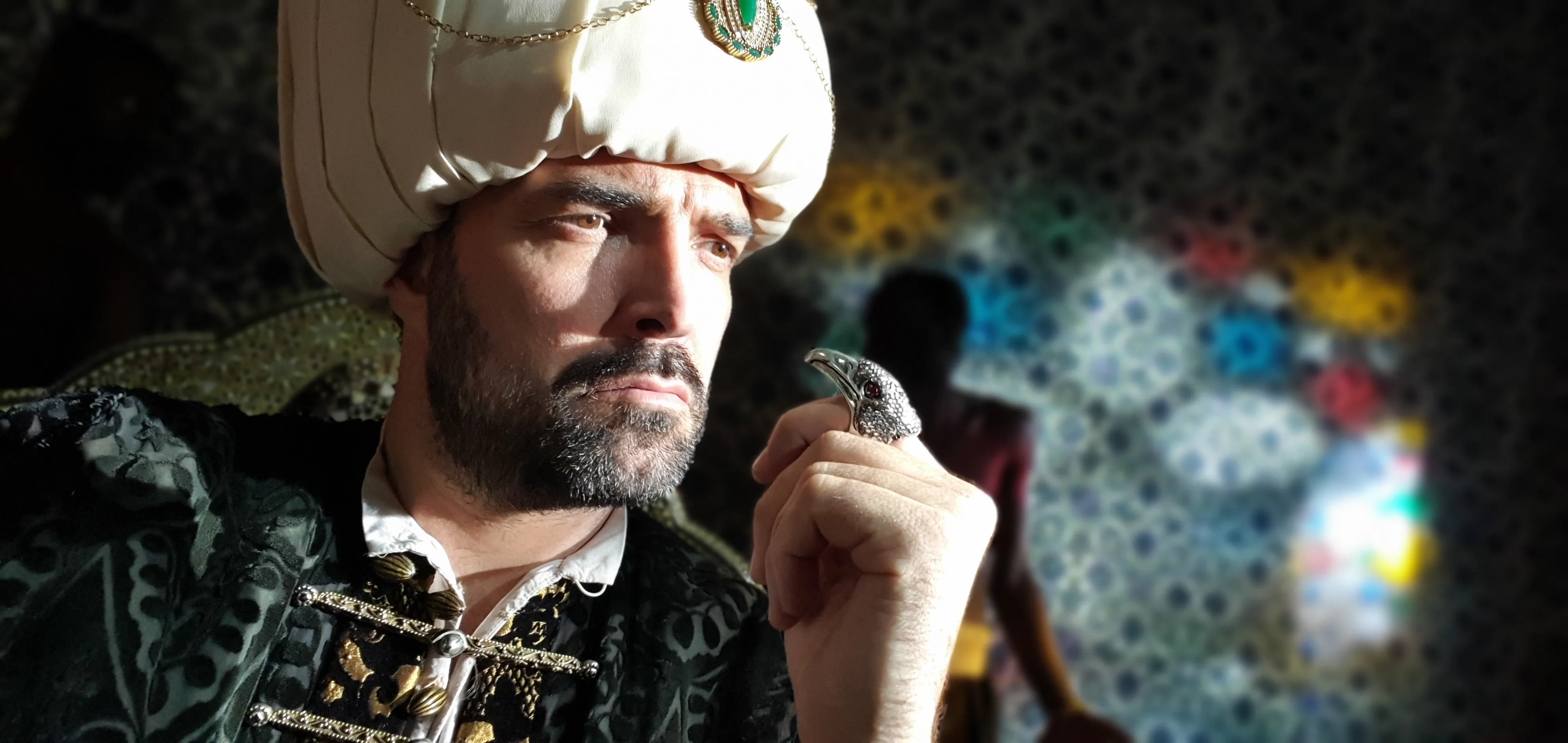Ivan Bosiljčić kao sultan Mehmed u seriji Janjičar